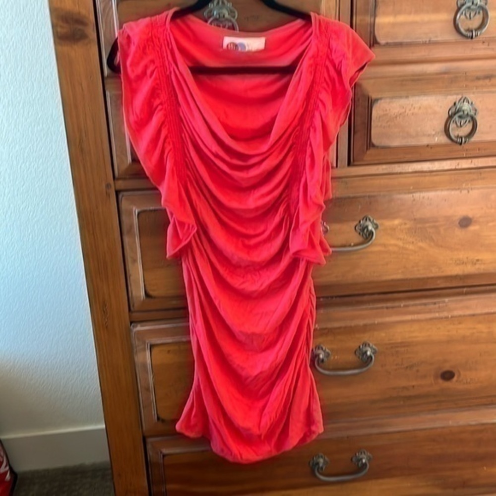 Free People Beach Women’s Red Dress Size XL NWOT